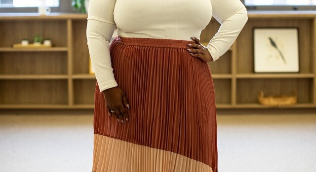 plus size - moda - roupa social - elegante - mulher - mercado de trabalho - dilma melo 