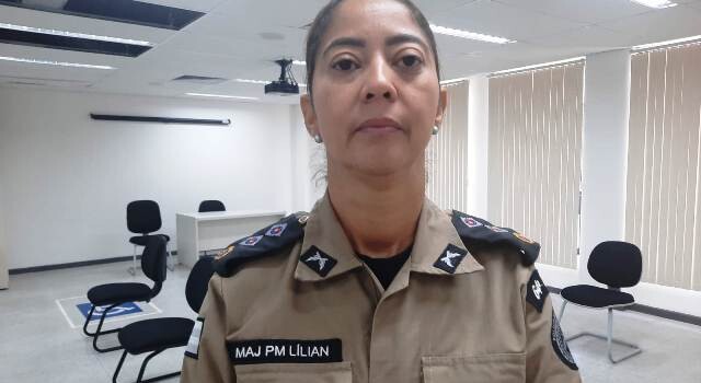 Major PM Lilian Nascimento_ Foto Ney Silva Acorda Cidade
