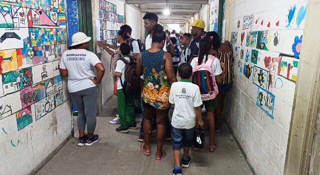 Escola municipal_ sala de aula_ foto Paulo José Acorda Cidade