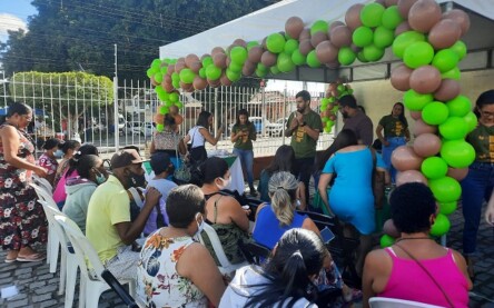 Pacientes e profissionais se reúnem em manhã de ações na Unacon Pacientes e profissionais se reúnem em manhã de ações na Unacon