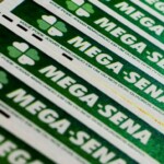 Bilhetes de aposta da mega-sena