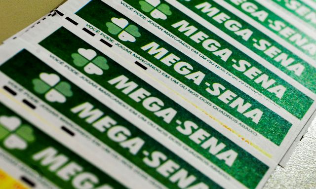 Bilhetes de aposta da mega-sena