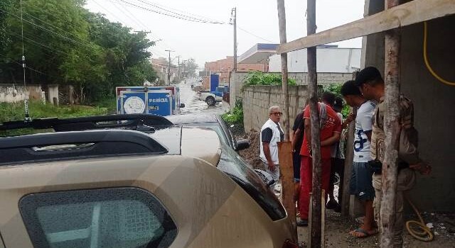 Feto encontrado morto no bairro Eucalipto_ Foto Ed Santos Acorda Cidade
