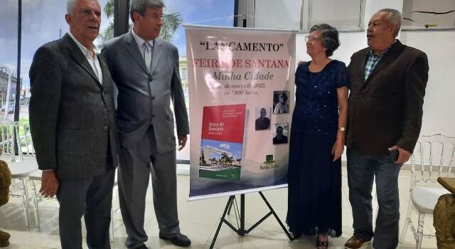 Livro paradidático que conta a história de Feira de Santana foi lançado nesta quinta-feira /  Feira de Santana Minha Cidade