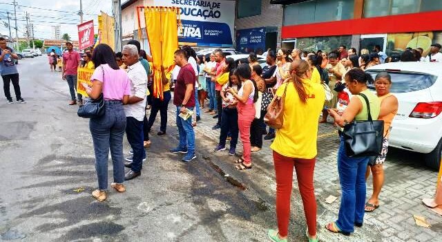 Manifestação professores_ Foto Paulo José Acorda Cidade