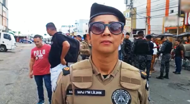 Operação na Comandante Almiro_ Rodoviária_ Foto Paulo José Acorda Cidade