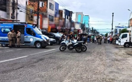 Operação na Comandante Almiro_ Rodoviária_ Foto Paulo José Acorda Cidade