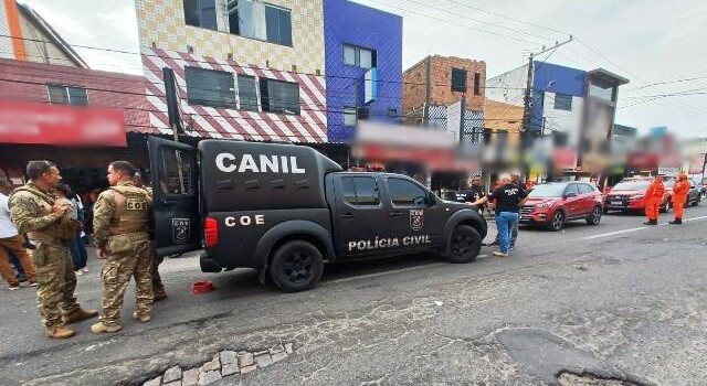 Operação na Comandante Almiro_ Rodoviária_ Foto Paulo José Acorda Cidade