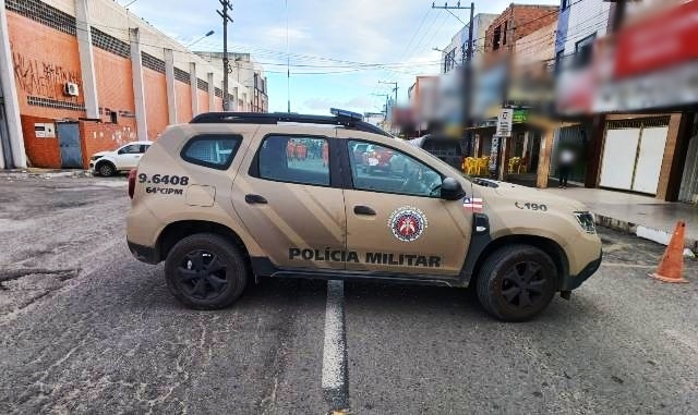 Operação na Comandante Almiro_ Rodoviária_ Foto Paulo José Acorda Cidade