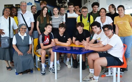Estudantes franceses conhecem o Museu Parque do Saber