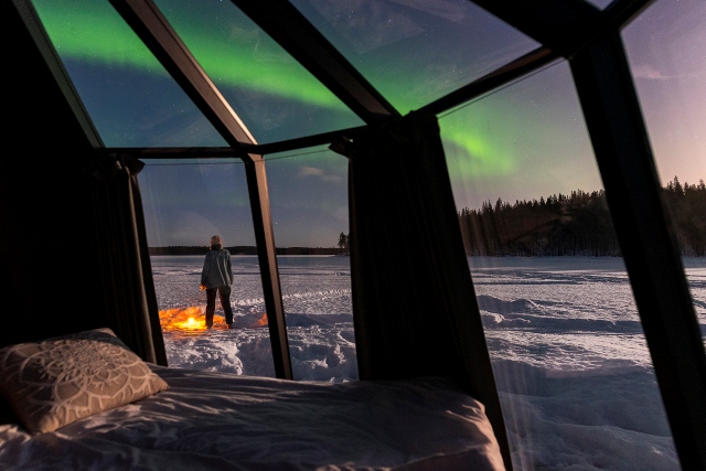 Aurora Boreal na Filândia