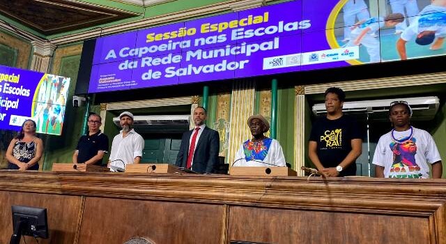 Capoeira nas escolas 