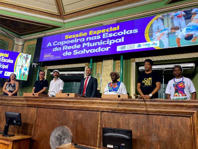 Capoeira nas escolas 