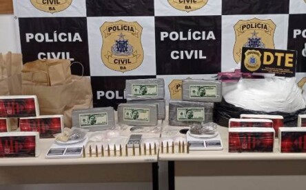 Apreensão de drogas para a Micareta