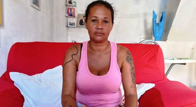 mãe do adolescente agredido_ Foto Paulo José Acorda Cidade