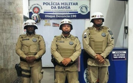 Policiamento rodoviária_ 64ª CIPM_ Divulgação PM