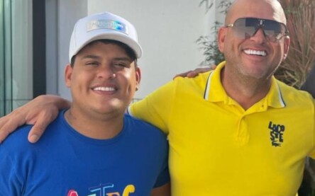 Thiago Aquino e Binho Galinha