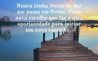 Novas escolhas, novas oportunidades