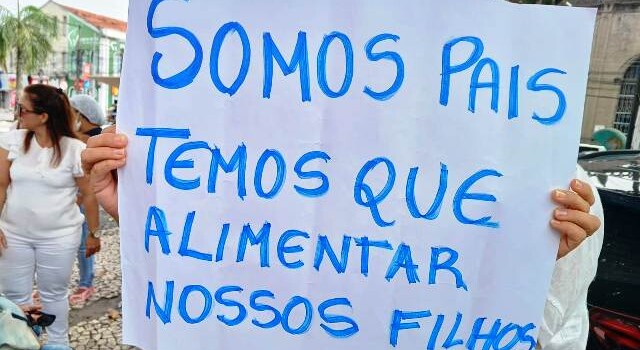 Manifestação trabalhadores da saúde_ Foto Paulo José Acorda Cidade