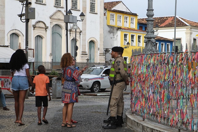 Policiamento em Salvador