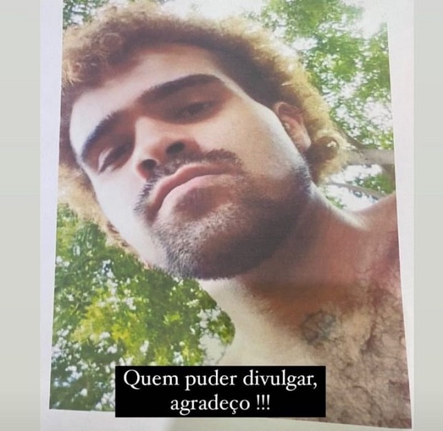 Jovem desaparecido