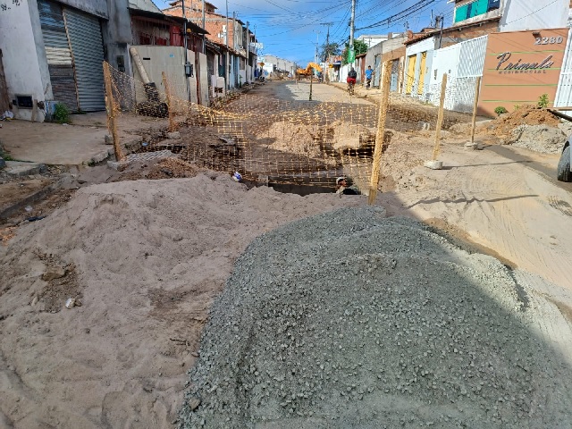 Foto: Paulo José/ Acorda Cidade | Rua Papa João XXIIII 