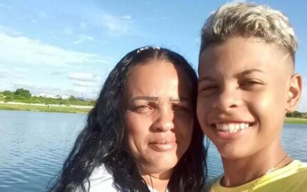 Cristiane o filho | Foto: Arquivo pessoal
