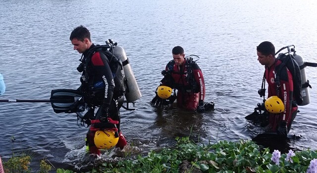 Buscas por adolescente no Rio Jacuípe