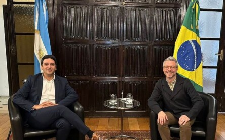 Matias Capeluto e Bruno monteiro na argentina