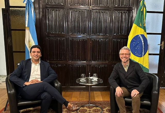 Matias Capeluto e Bruno monteiro na argentina