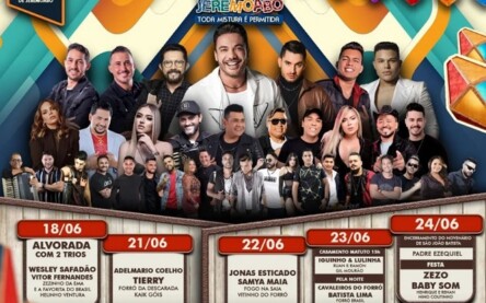 Confira as atrações do São João de Jeremoabo