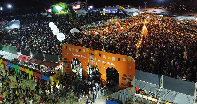 Atrações do São João de Tucano