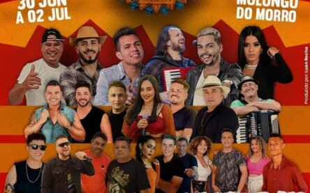 Vitor Fernandes, Dorgival Dantas e Devinho Novaes se apresentam no 'Arraiá Forró Bom', em Mulungu do Morro
