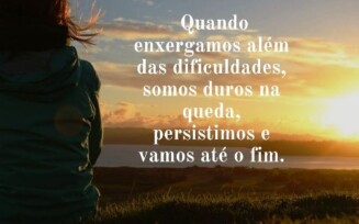 Não olhe para os problemas!