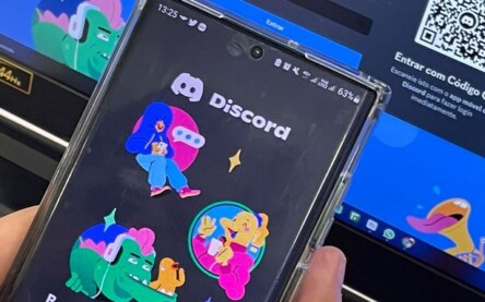 Brasília-DF 27/06/2023 - Pagínal inicial de login do site Discord.