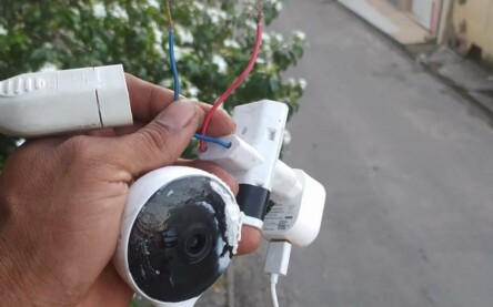 Batalhão Apolo desmonta câmeras montadas por traficantes