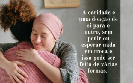 Ajudar o próximo faz bem