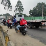 Engarrafamento da Cerb - viaduto