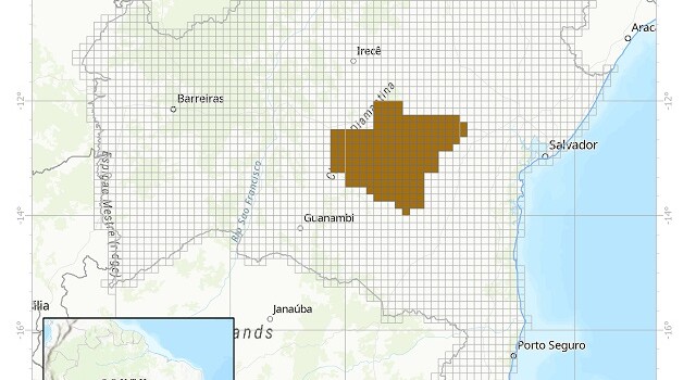 Mapeamento da Chapada Diamantina