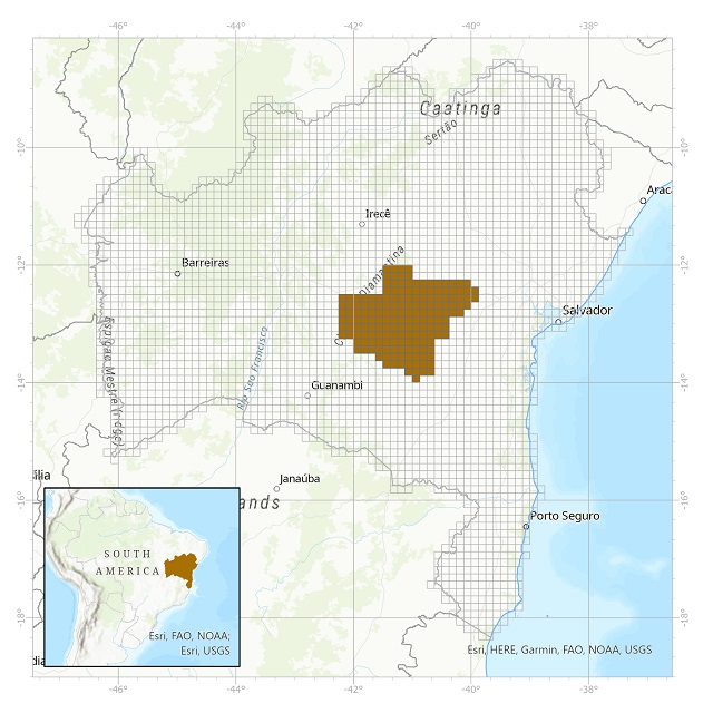 Mapeamento da Chapada Diamantina