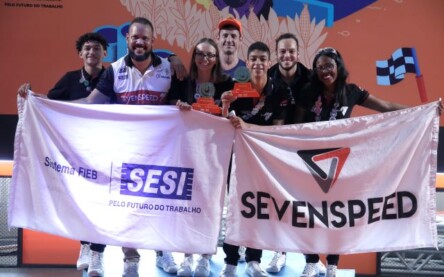 alunos da Escola SESI Reitor Miguel Calmon, de Salvador