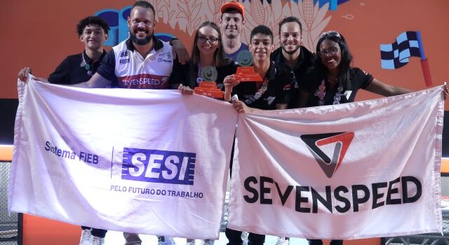 alunos da Escola SESI Reitor Miguel Calmon, de Salvador
