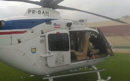 Helicóptero de Jerônimo Rodrigues