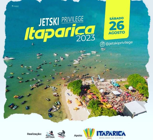 Itaparica sediará a terceira edição do Jetski Privilege