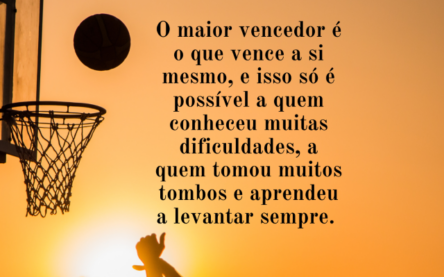A vida é superação
