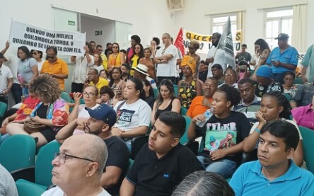Manifestação na Câmara