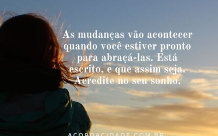 Nada acontece por acaso