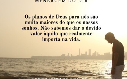 Confie sempre em Deus!