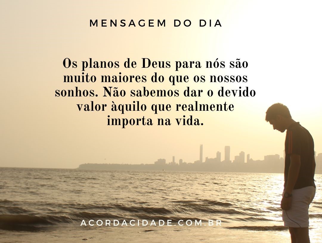 Confie sempre em Deus!