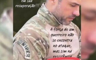Amigos de policial baleado em Valéria realizam vaquinha para tratamentos sem cobertura de plano